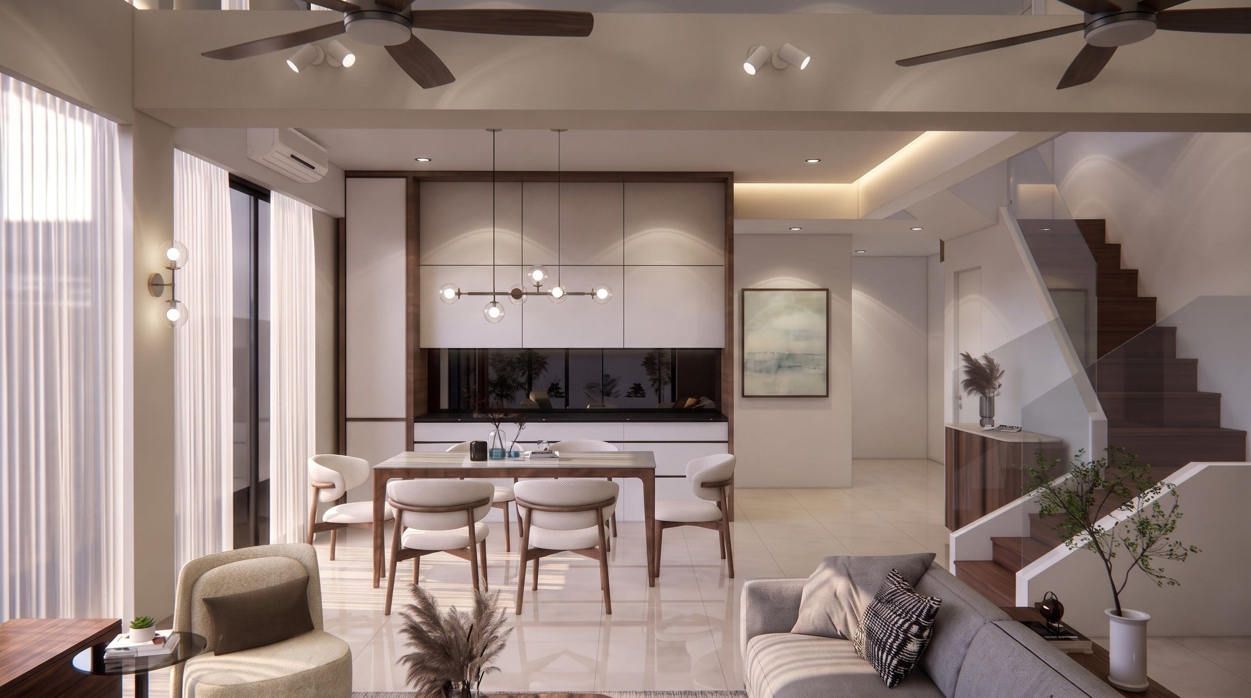 Springside Drive, Dining