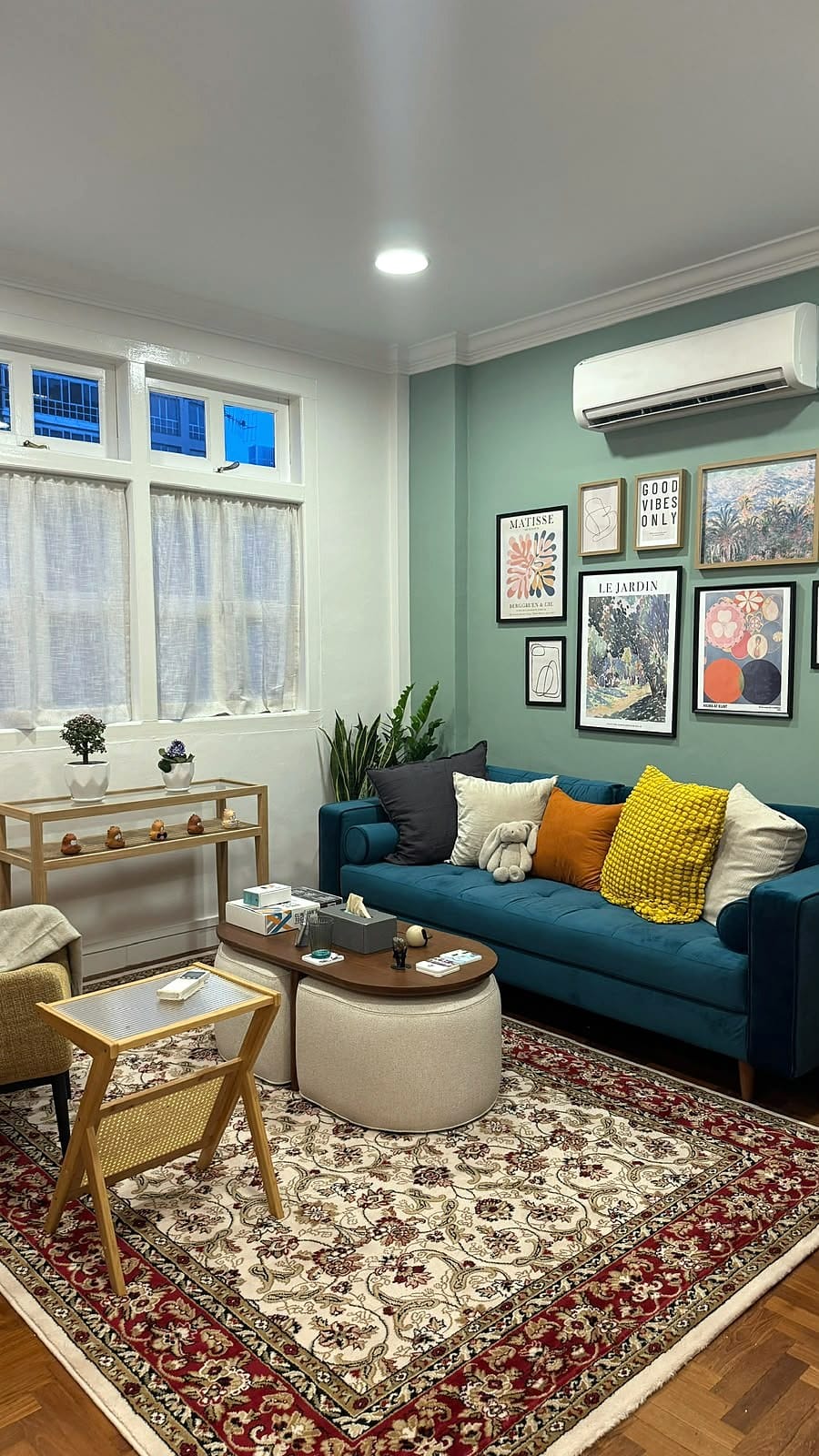 Therapy Practice, Counselling room, from the door