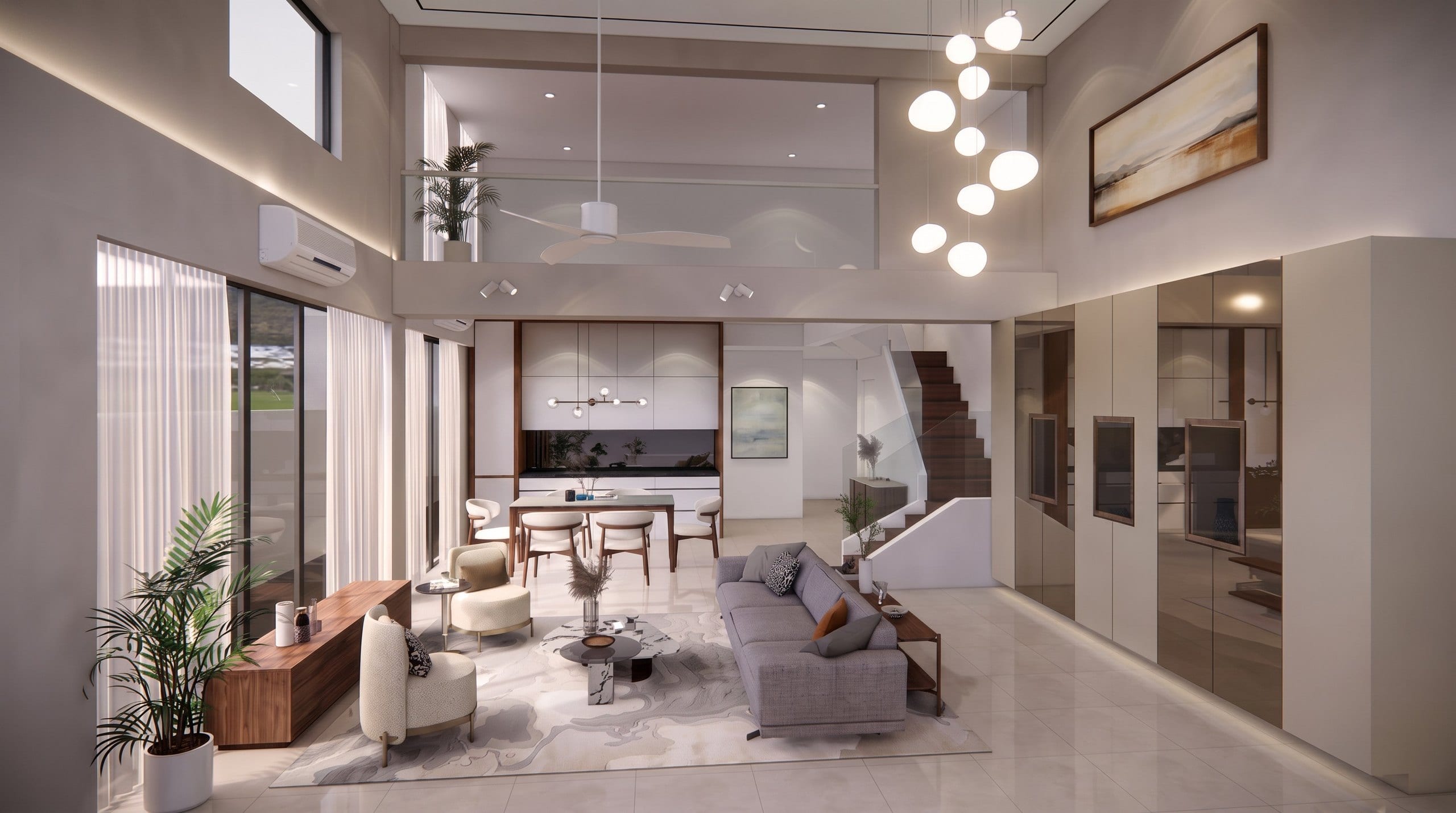 Springside Drive, completed project · landed house