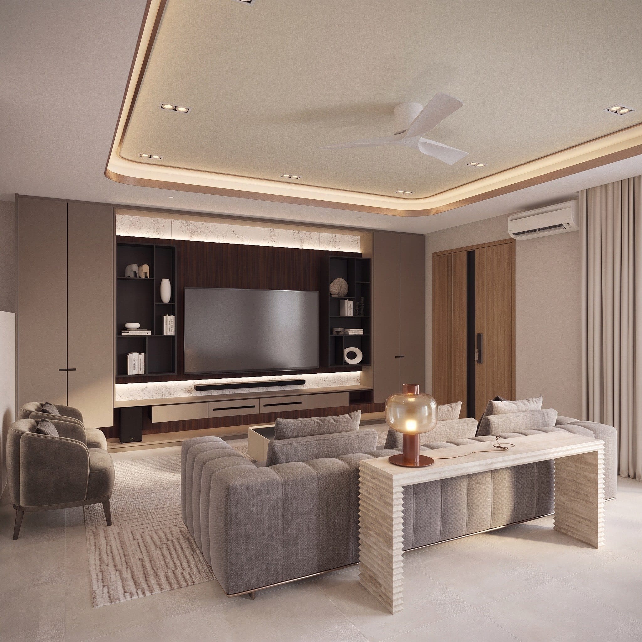 Jalan Tambur, interior